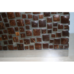 Brown Coco SQ Lamp LS006555A